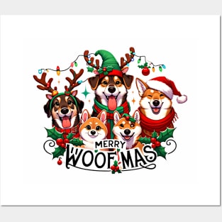 Light A Woofmas Posters and Art